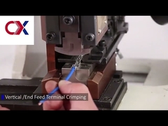 CX 1-8T Semi Auto Mute ترمینال Crimping Machine افقی عمودی
