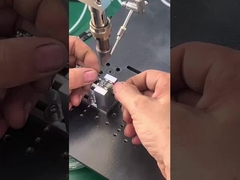 ماشین جوش گرم کننده فرکانس بالا نیمه اتوماتیک ابزار جوش کنتاکتور نوع C Apple Head